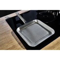 Zwilling Grillpande 24 X 24 Cm, 18/10 Rustfrit Stål, Sølv 5 Zwilling Grillpande 24 X 24 Cm, 18/10 Rustfrit Stål, Sølv -Zwilling Shop 424416677